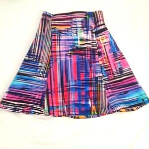 VIBRANT MULTI COLORS SKIRT